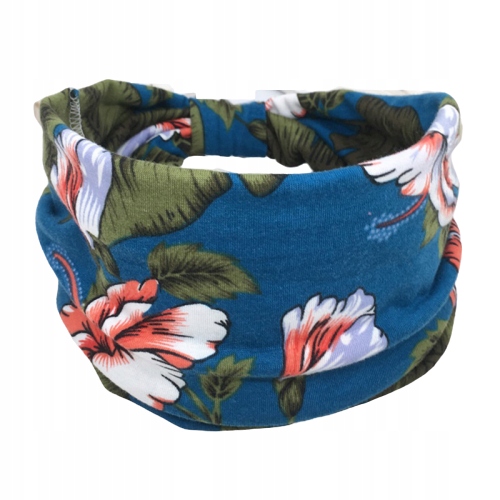 

Opaska Do Włosów Na Głowę Szeroka Turban Kwiaty