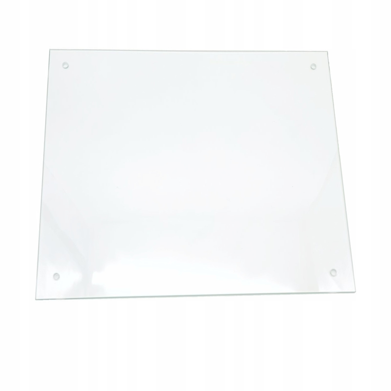 Tvrzený skleněný panel 50x75 průhledný Fi12