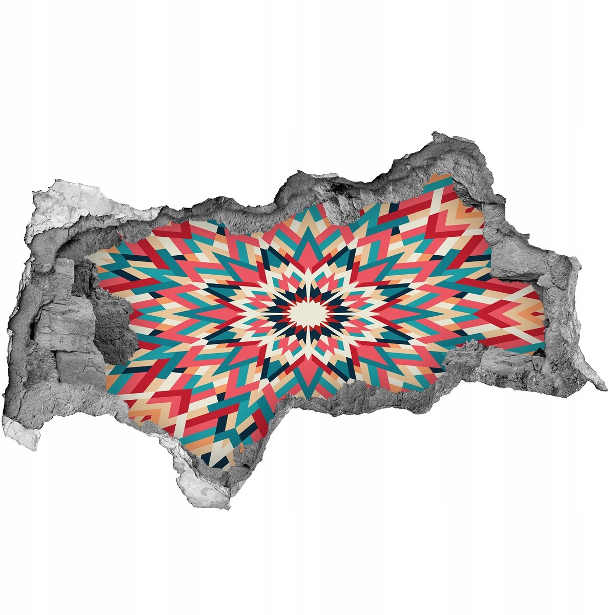 

Samoprzylepna Naklejka na ścianę Kalejdoskop 95x73