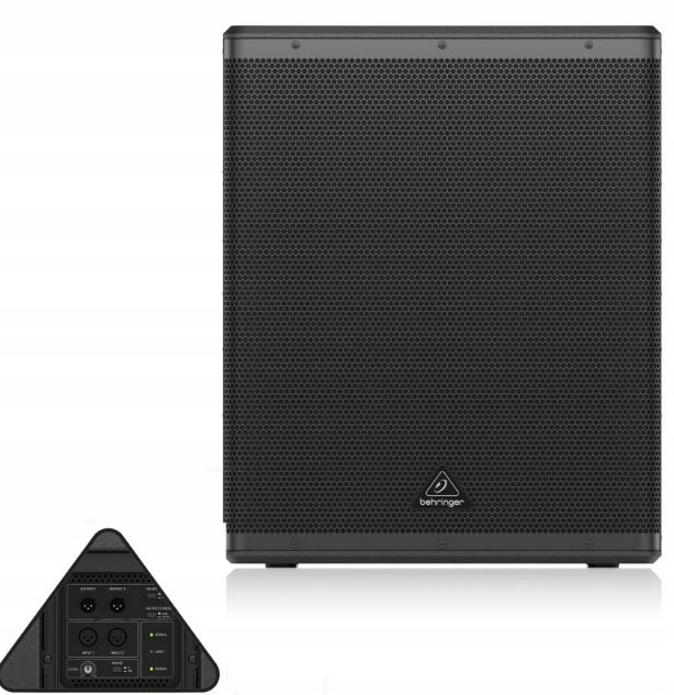 DR18SUB Aktywny Subwoofer 18" 2400W Wbudowany Crosover Stereo Behringer