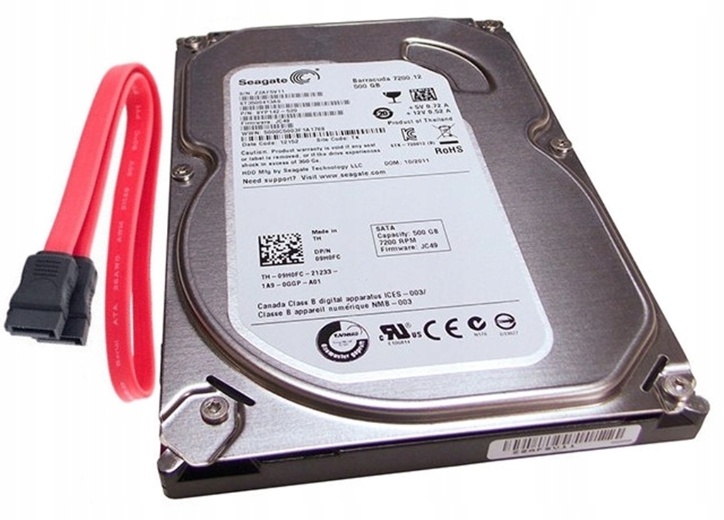 

Dysk twardy Hdd Seagate 3,5'' 1TB Sata