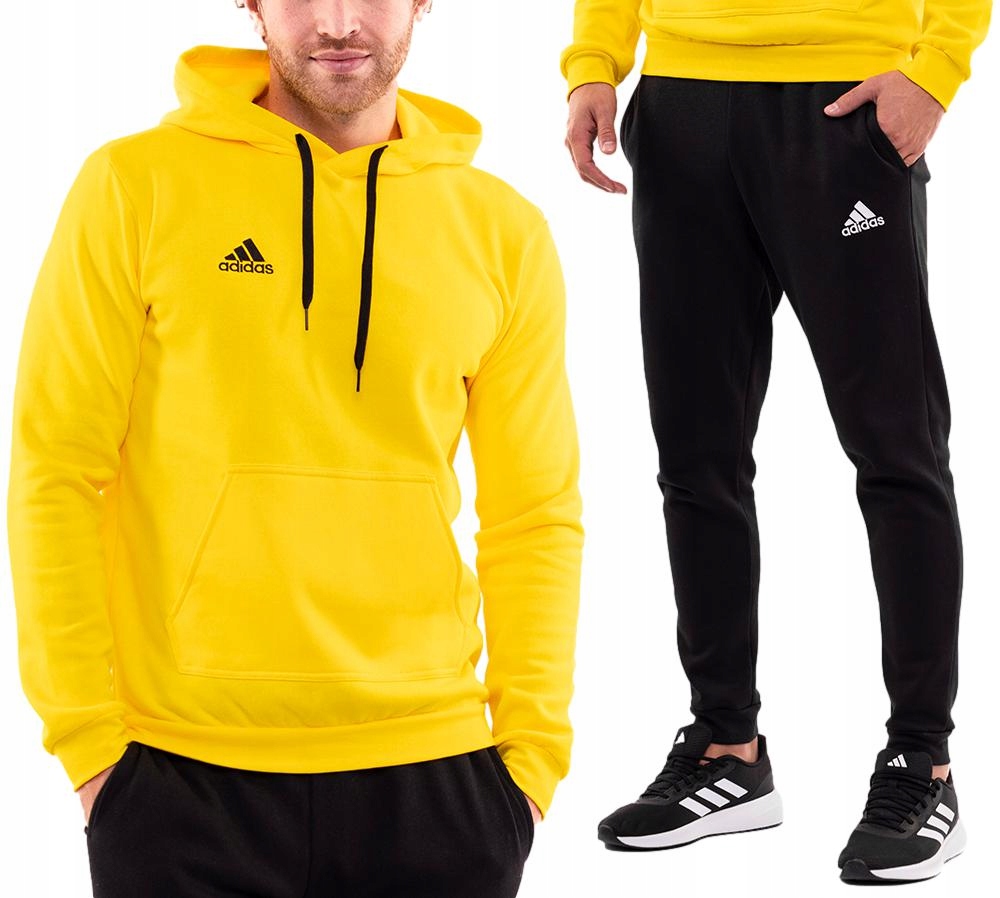 Teplákovka Pánský komplet adidas Entrada 22 Sportovní Mikina Kalhoty Kapuce vel.S