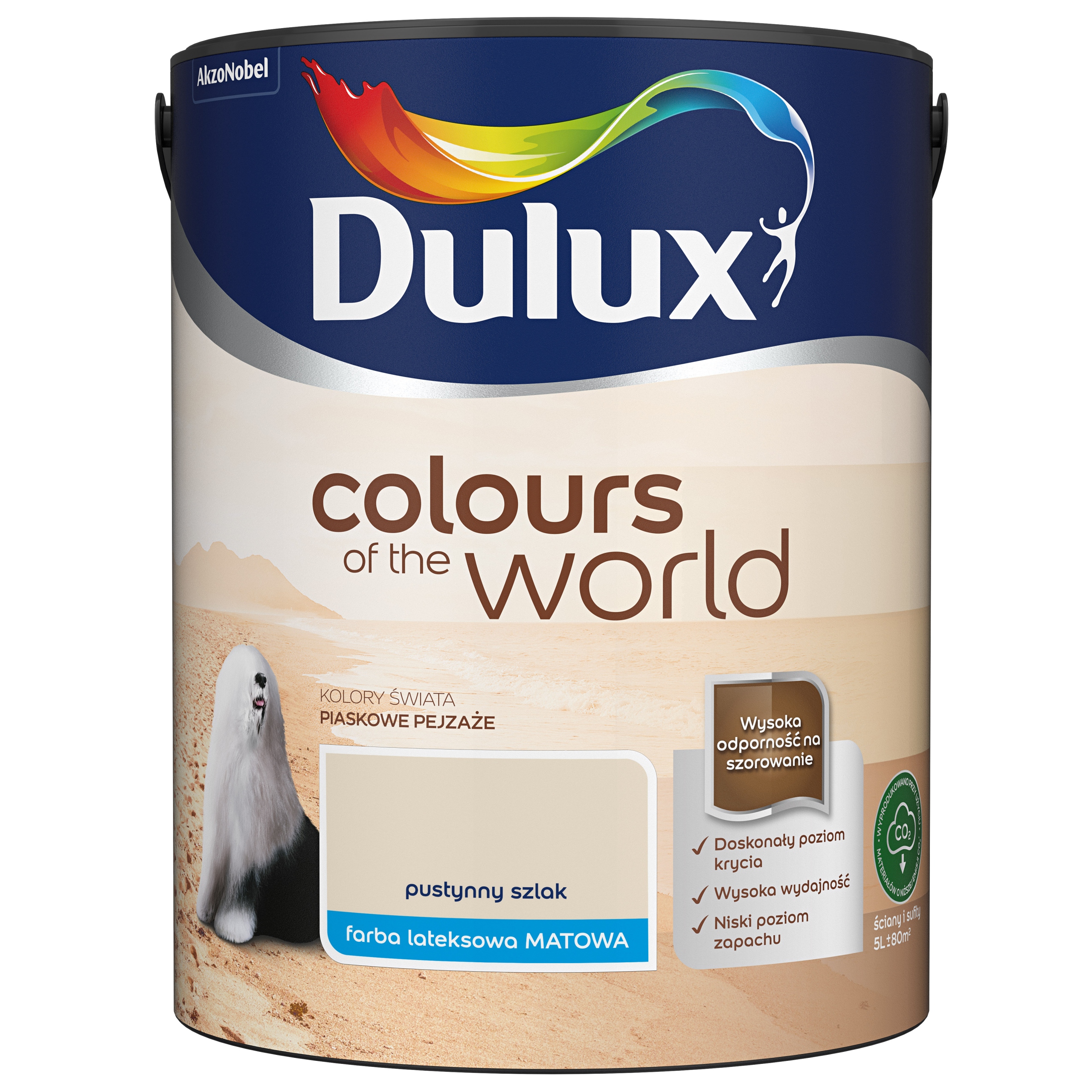 Dulux Colours Of The World Barva Emulzní Barva Desert Trail 5L