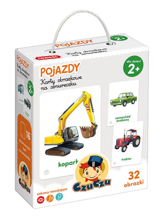 

Karty Obrazkowe Na Sznureczku Pojazdy +2l