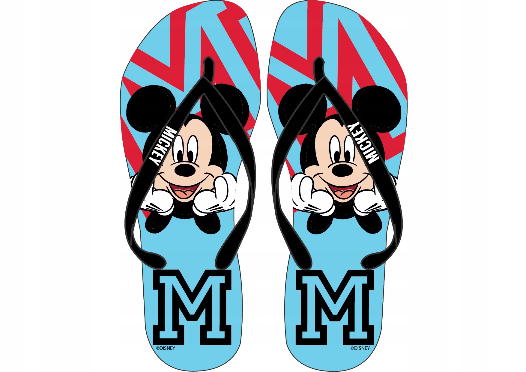 

Japonki Myszka Mickey Klapki Disney Dziecięce Miki
