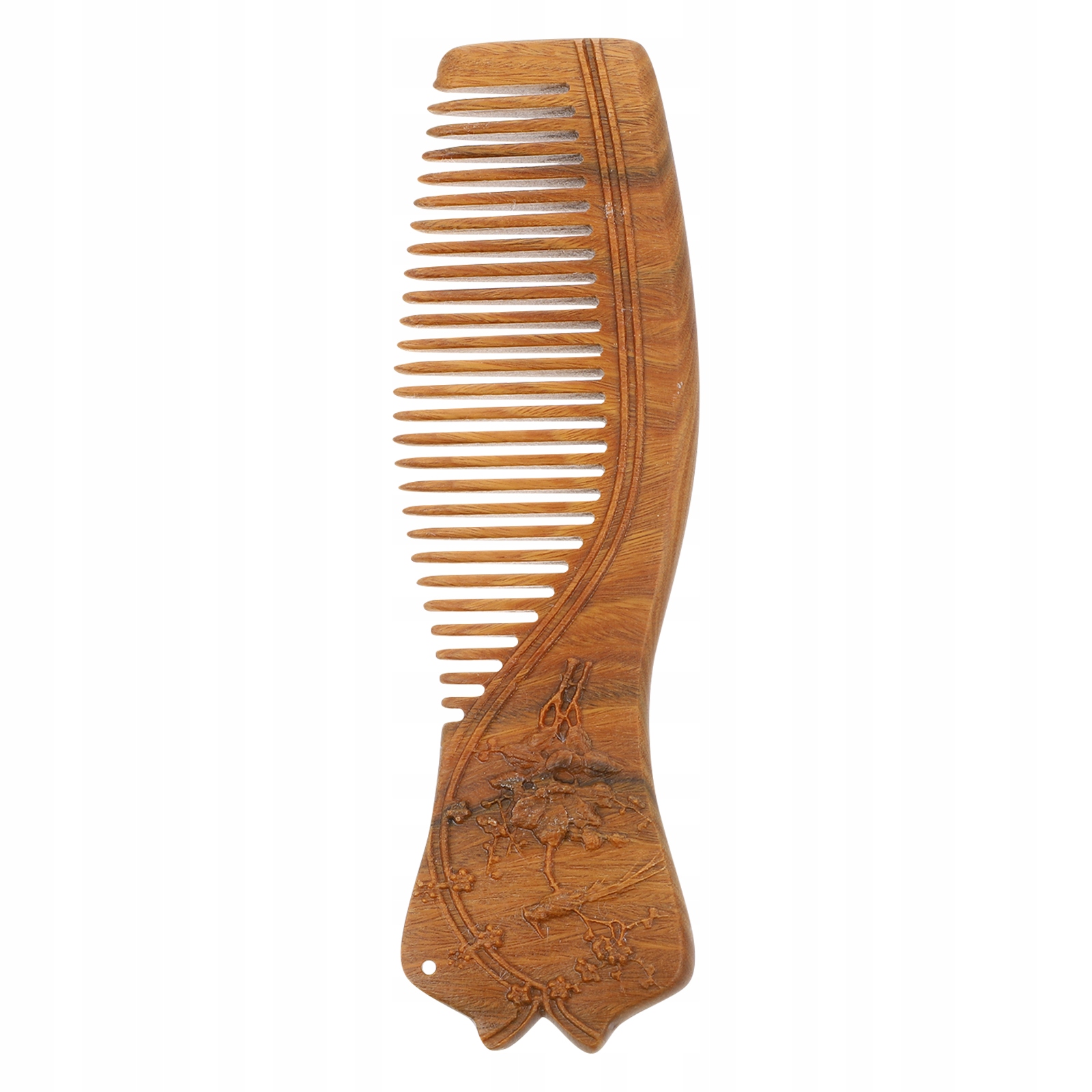 Masážní hřeben ze santalového dřeva Hřebeny na škádlení vlasů za 184 Kč -  Allegro