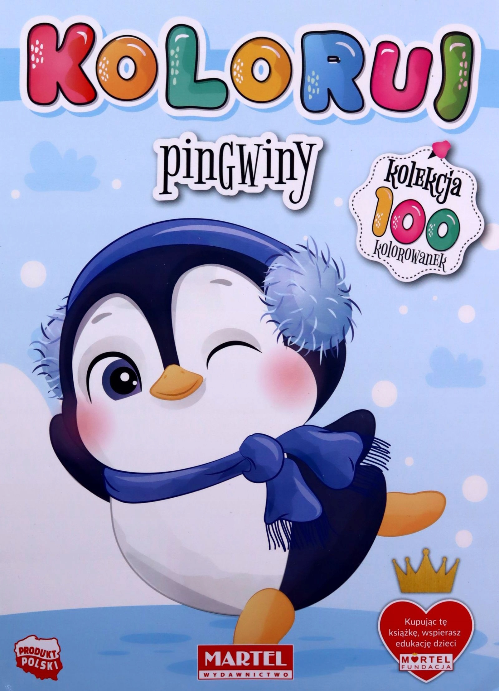 

Koloruj Pingwiny (książka)