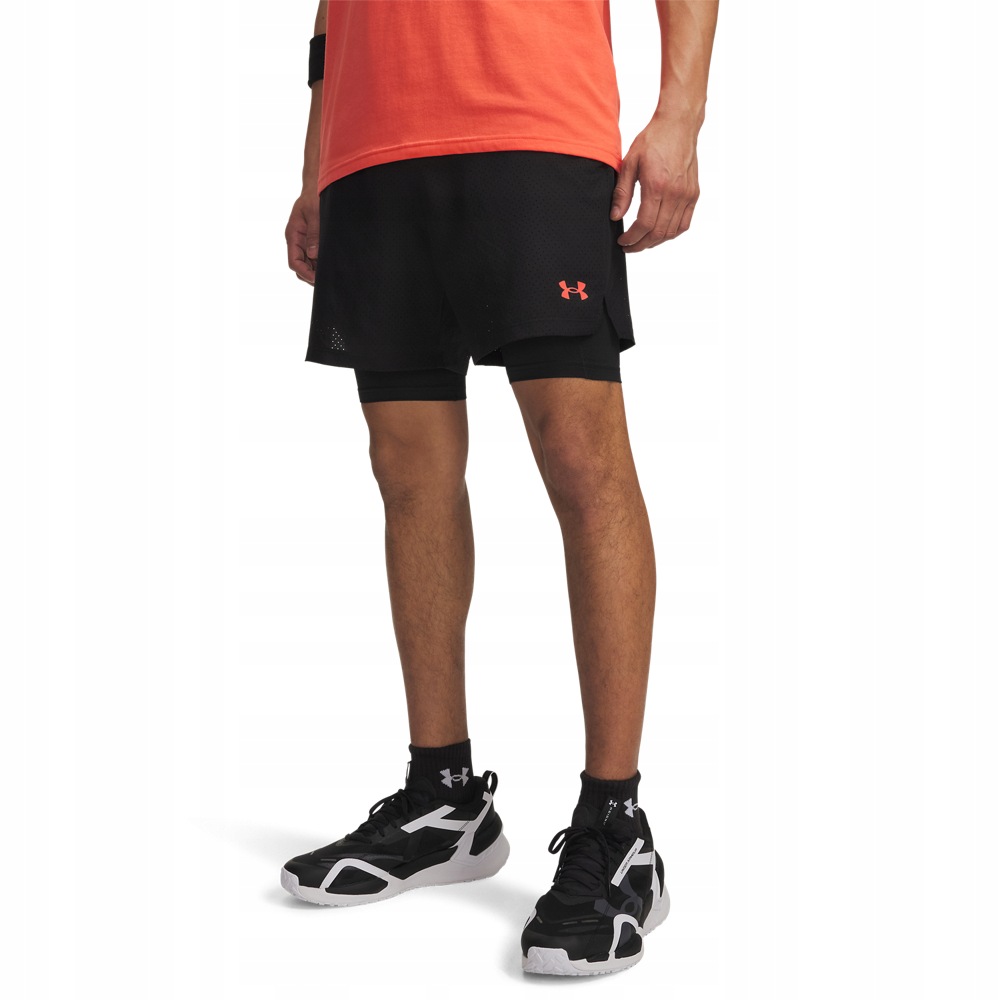 Kraťasy Vanish Dopasované Pánské Černé Under Armour Šortky L