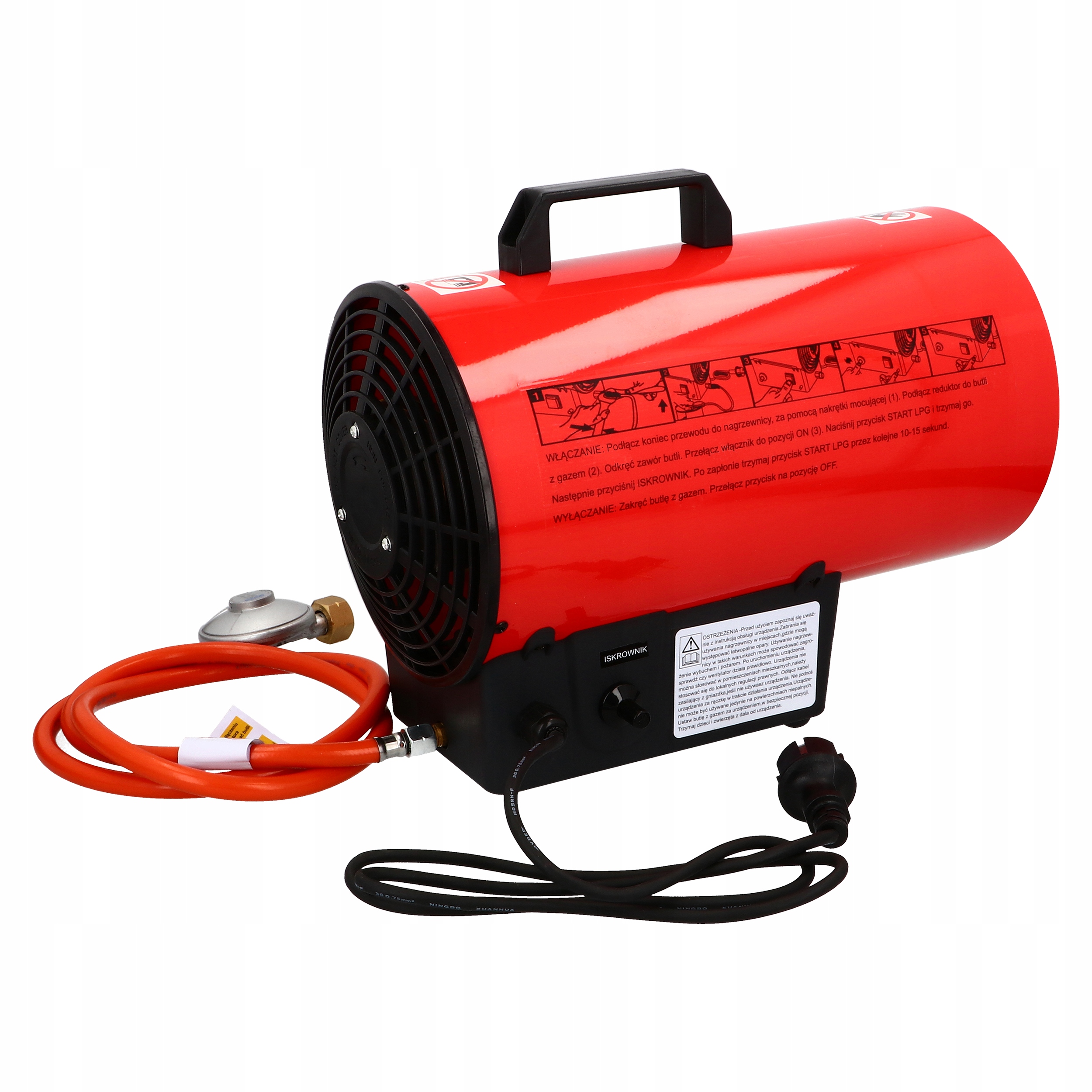 Nagrzewnica gazowa z reduktorem 10,9kW Kod producenta HNB-10