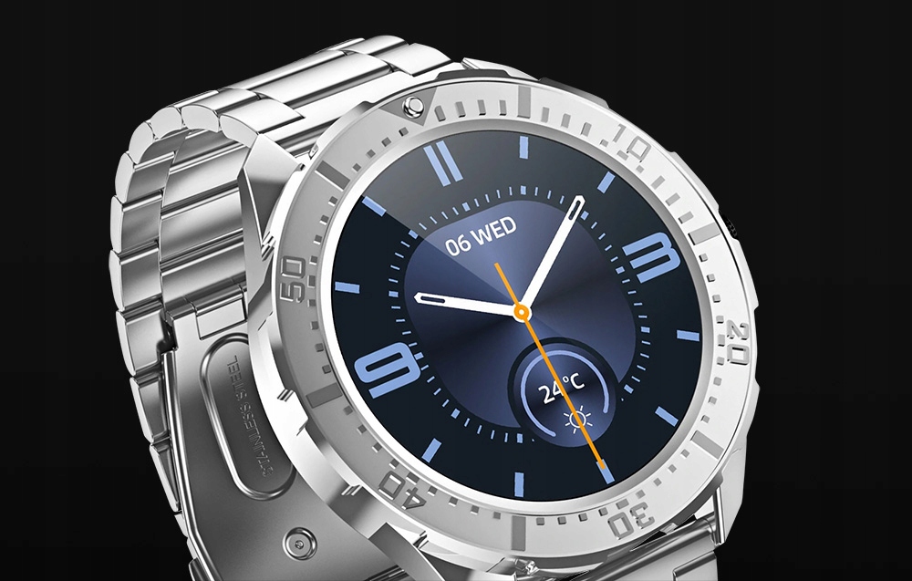 BLITZWOLF INTELIGENTNY ZEGAREK SMARTWATCH IP67 GPS POMIAR PULS CIŚNIENIE Obsługa ładowania bezprzewodowego nie