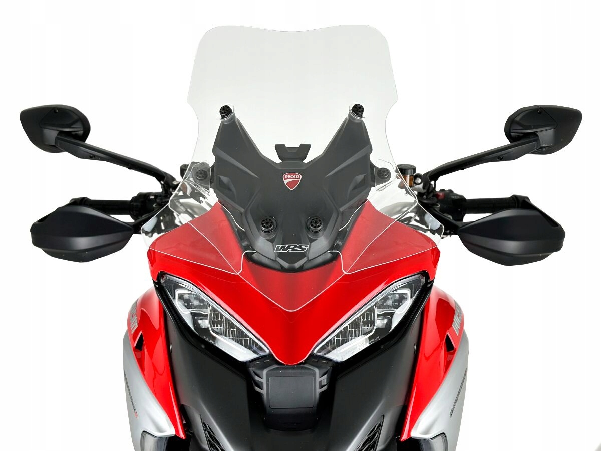 Motocyklové Plexi Wrs Standard Plus Ducati Multistrada V4 Sport Rally Clear (číre)