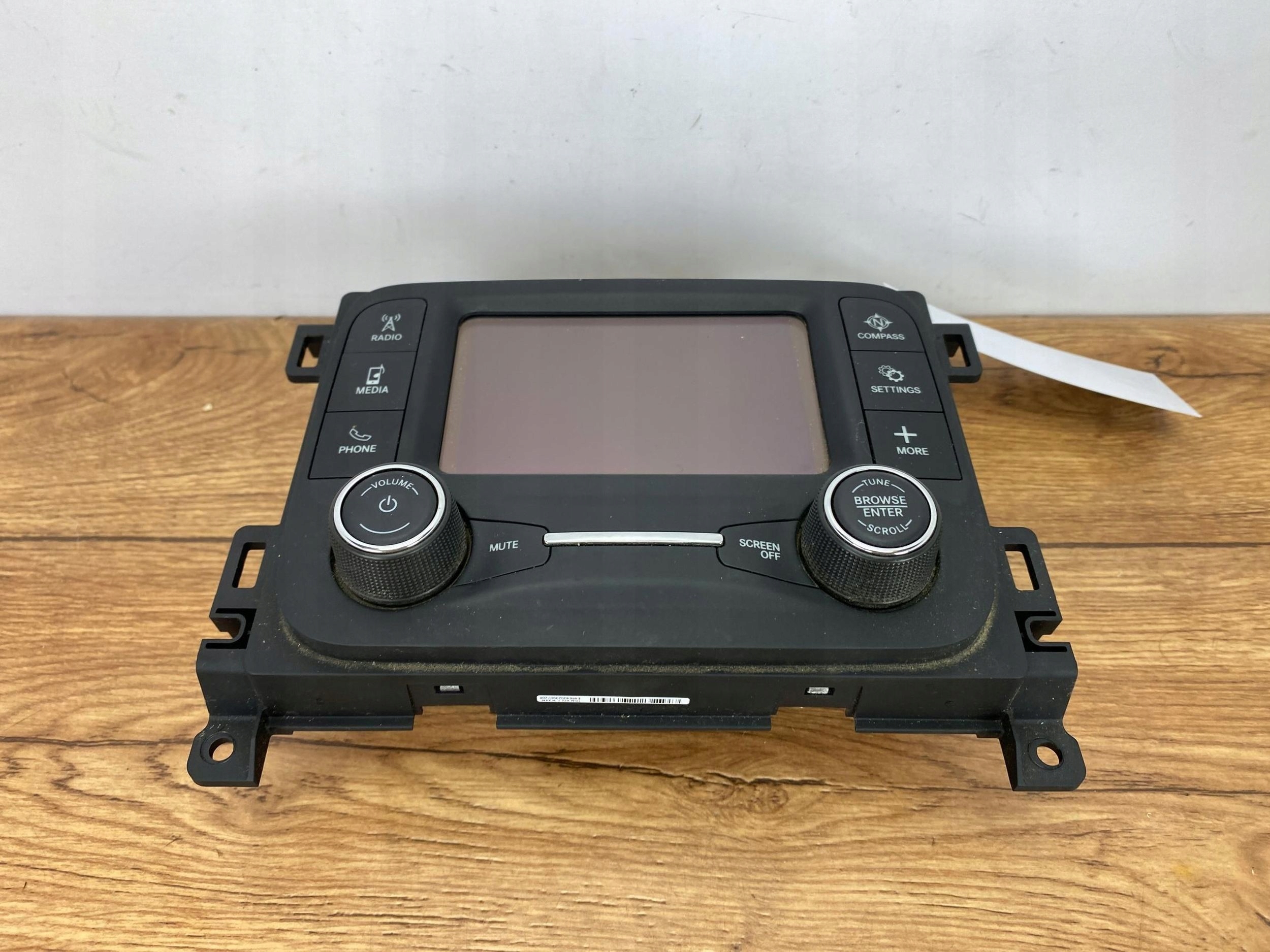Radio display Jeep Wrangler JL 2018+ USA