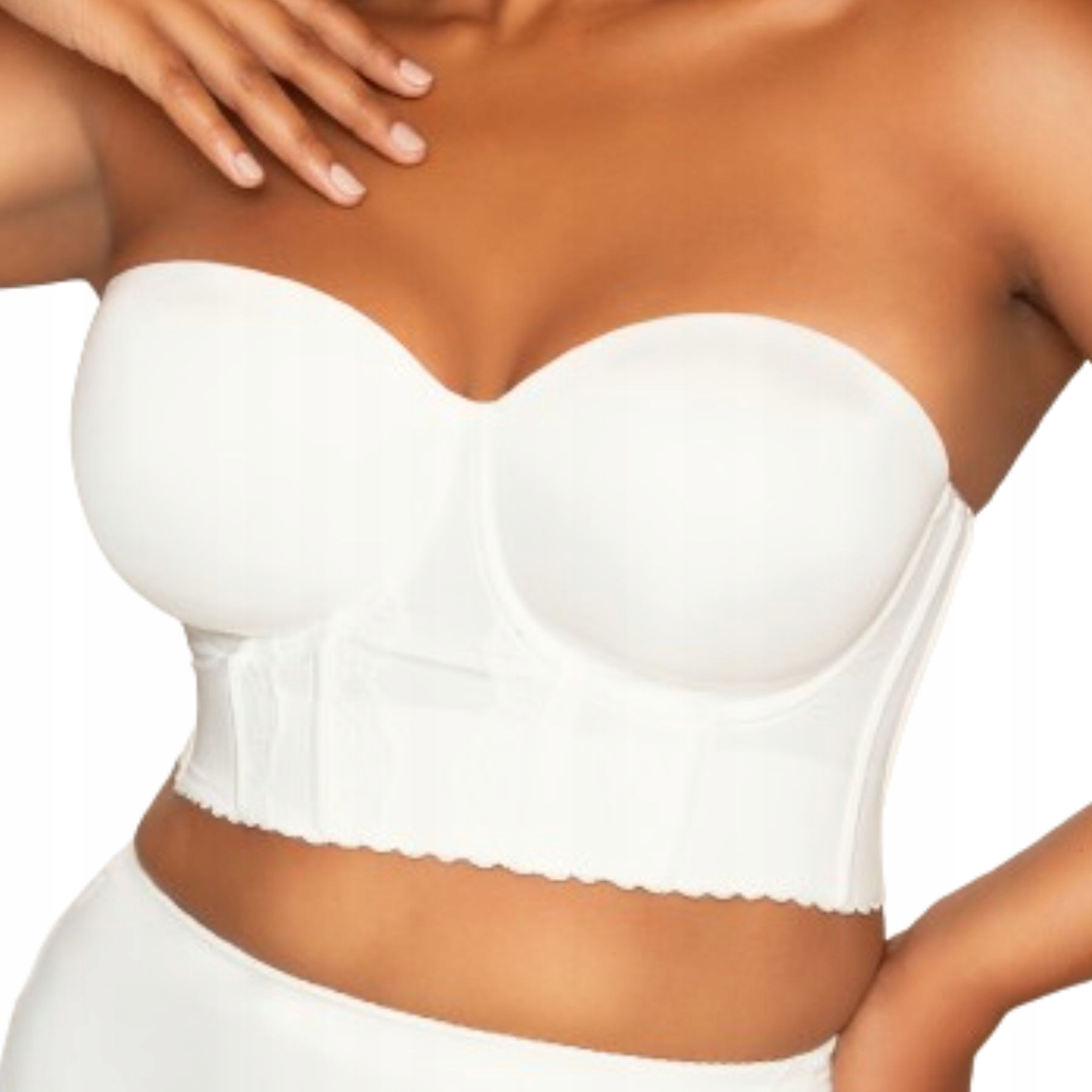 Parfait P50116 Elissa European bílá podprsenka Polokorzet 70F