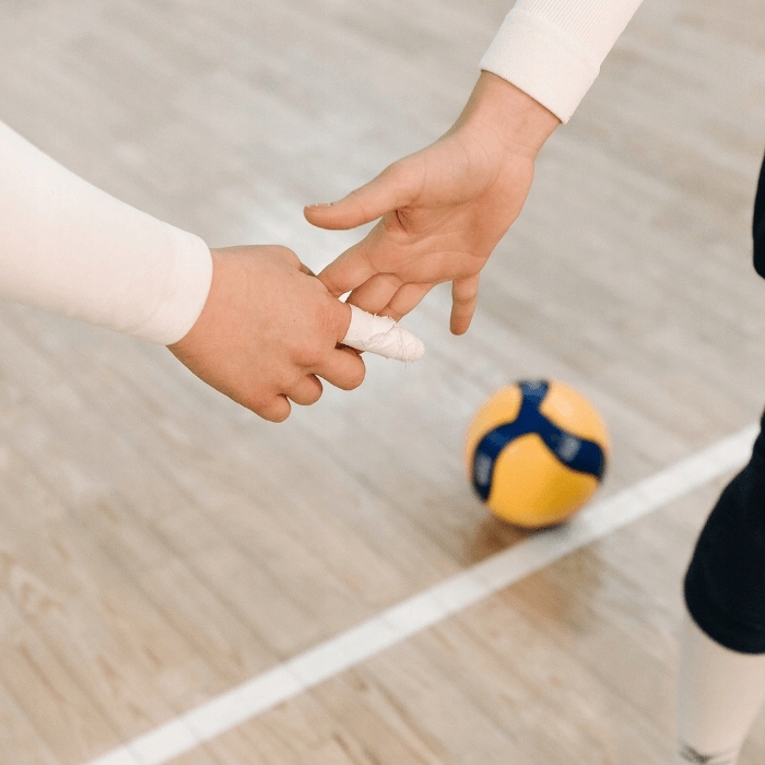 TEJPY SZTYWNY PLASTER SPORTOWY TEJP NA PALCE TAPE DO TAPINGU 2,5cm x10m TOP Producent wyrobu medycznego MK-ProfiTapes