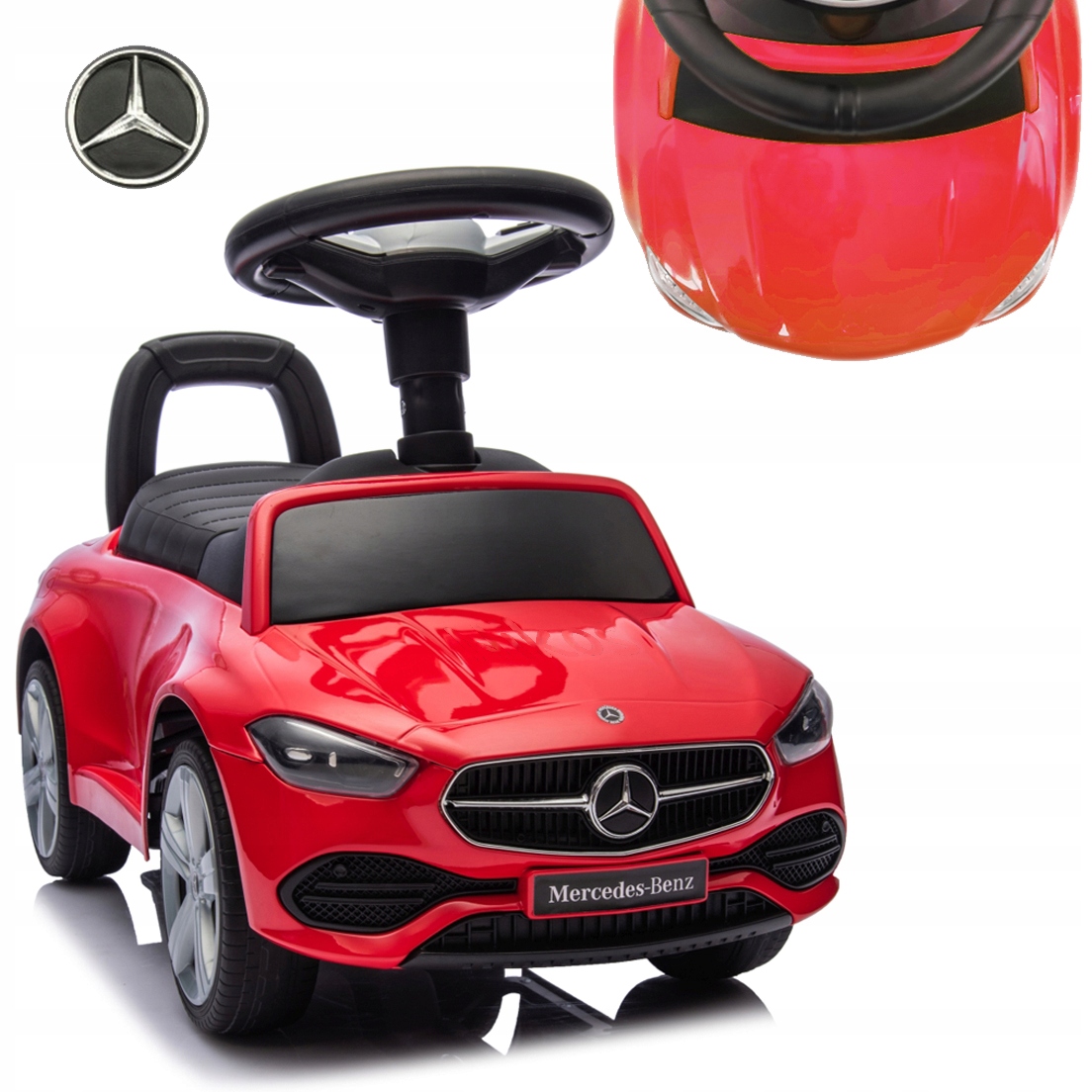 Mercedes dla dziecka auto Jeździk na roczek Samochód dla chłopca
