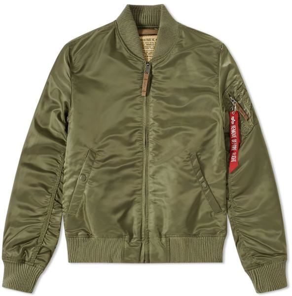Alpha Industries pánská bomber bunda bez kapuce Ma 1 velikost M