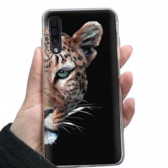 

Etui do Samsung A30S na prezent guma wzory + Szkło