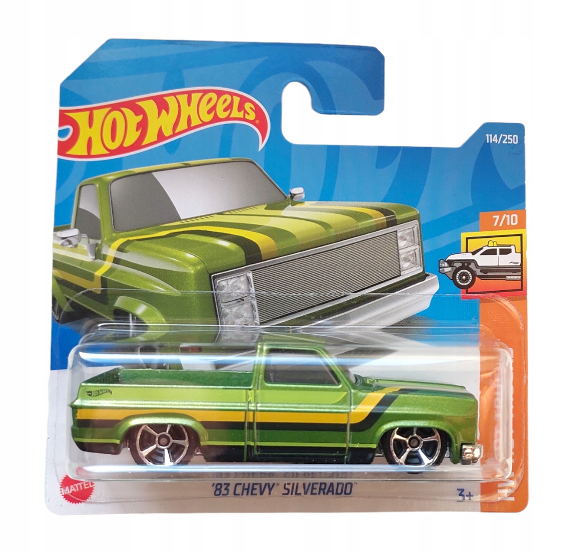 HW HOT WHEELS '83 CHEVY SILVERADO HW HOT TRUCKS