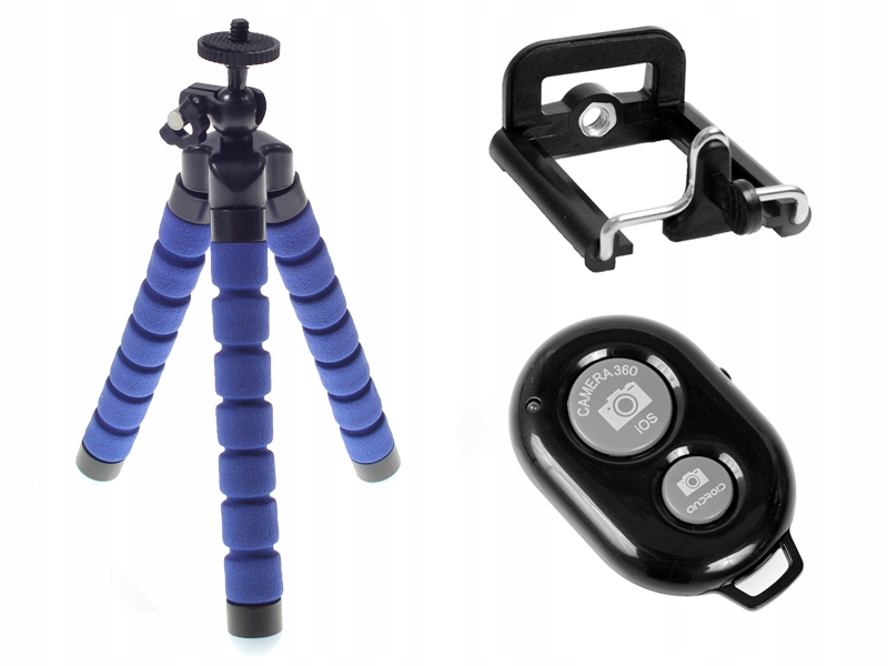 STATYW TELEFON SMARTFON SELFIE 3w1 uchwyt PILOT CE