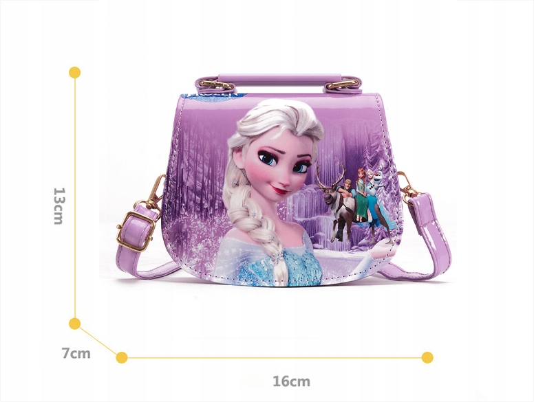 DZIECKA FROZEN KRAINA LODU TOREBKA NA RAMIĘ ELSA OLAF Kolor dominujący inny kolor