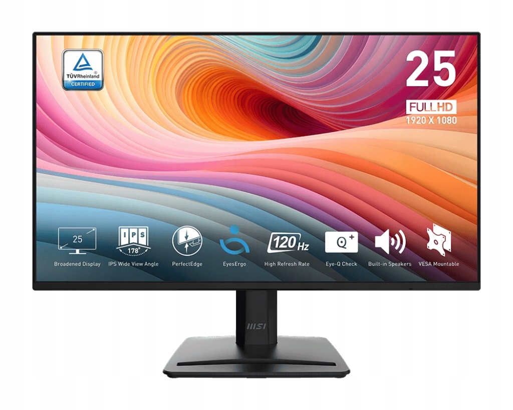 Led Monitor Msi Pro MP252 E2 24,5" 1920 x 1080 px Ips Pls