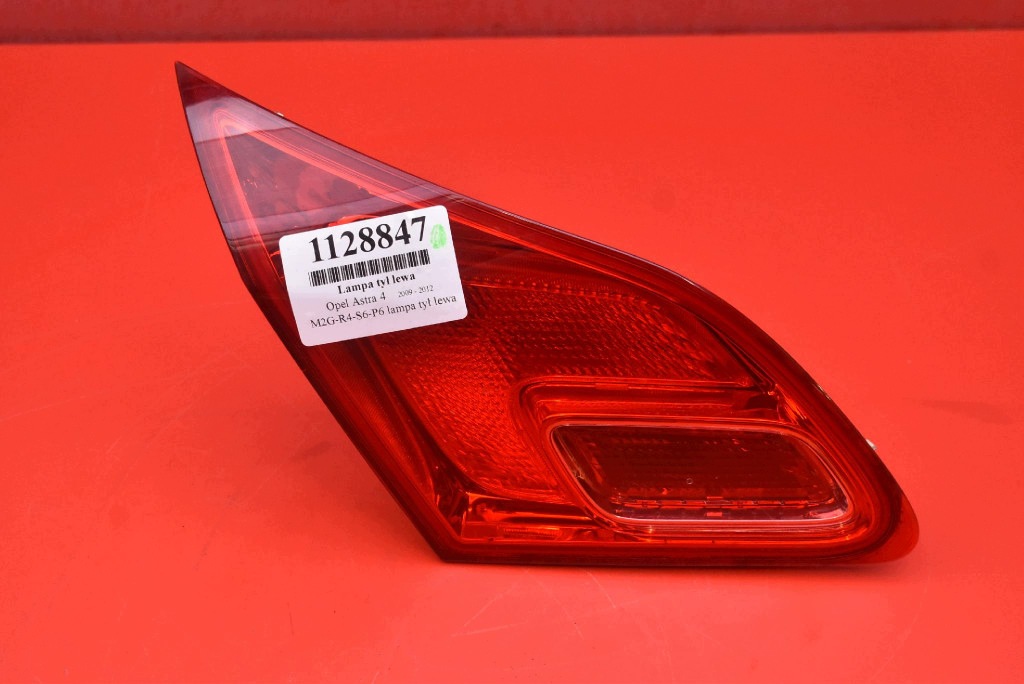light left rear part rear OPEL ASTRA 4 IV J 5D HB 09-12