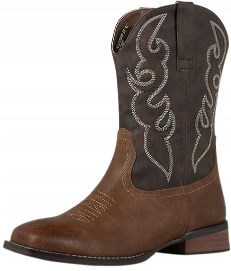 J's.o.l.e Pánské Kotníkové Boty Hnědé S Výšivkou 44 J3F