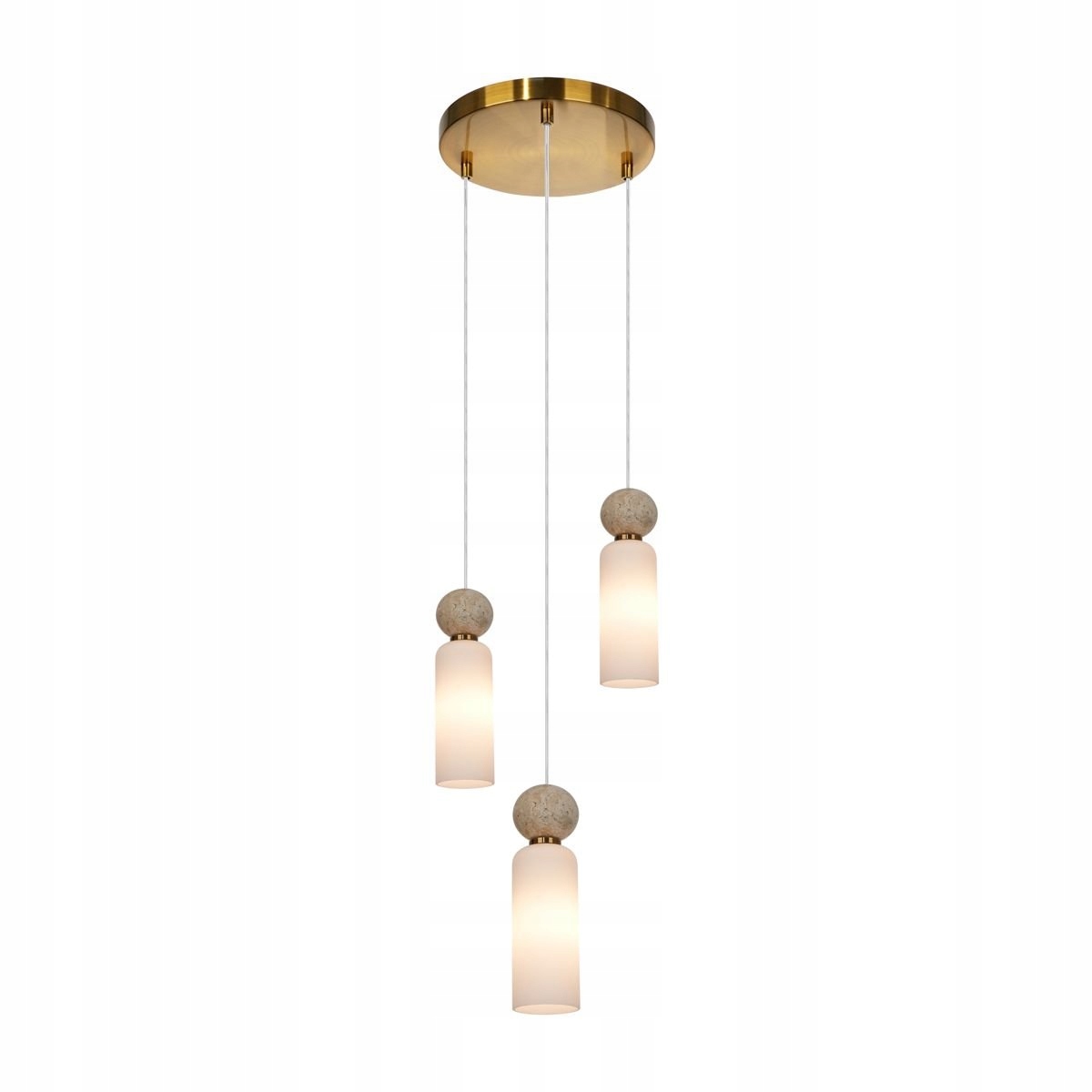 Závěsná lampa Santos PND-95331-3-BRSS Italux