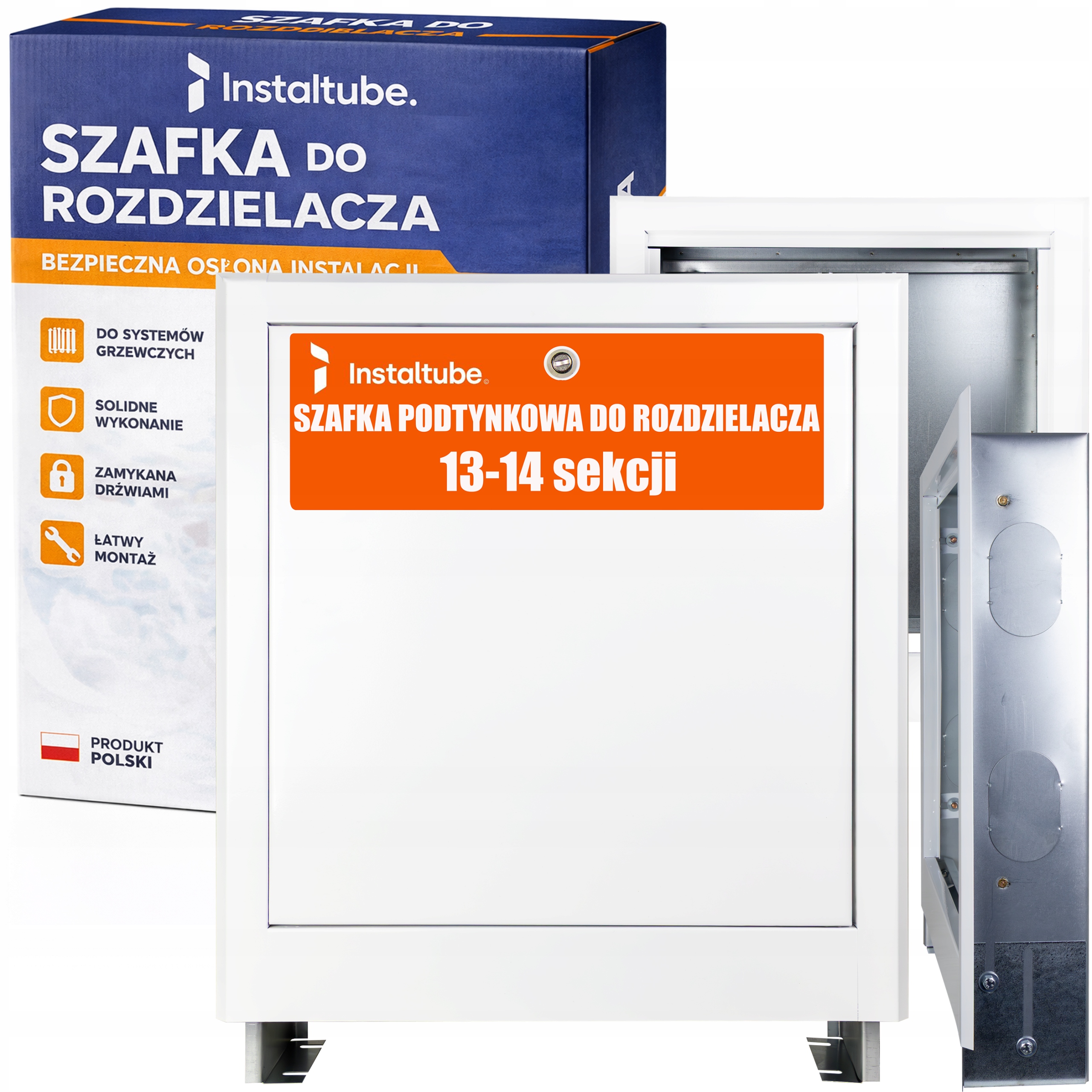 Szafka Podtynkowa Do Rozdzielacza 13 14 Obwody Regulowana Szyny Podłogówki