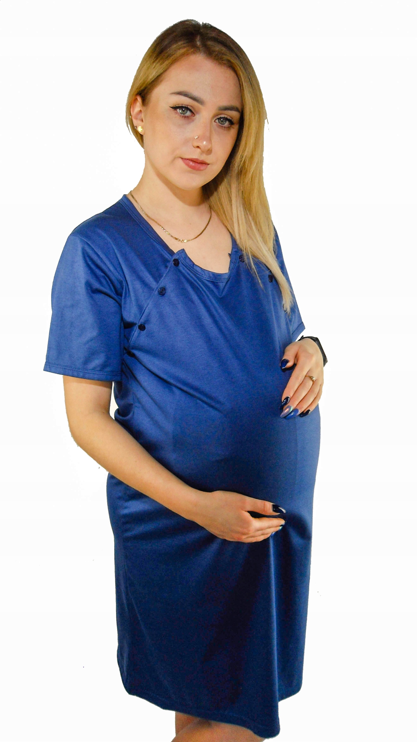 ZESTAW KOSZULA I SZLAFROK DO SZPITALA PORODU XL Marka Inna marka