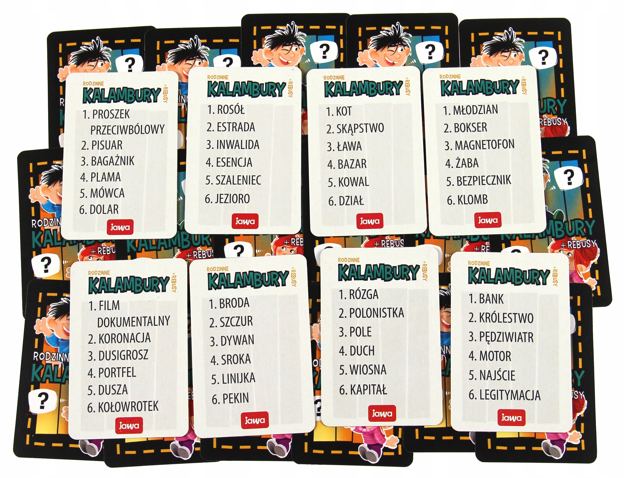 Kalambury I Rebusy Gra Planszowa dla Rodziny Planszówki Integracyjne