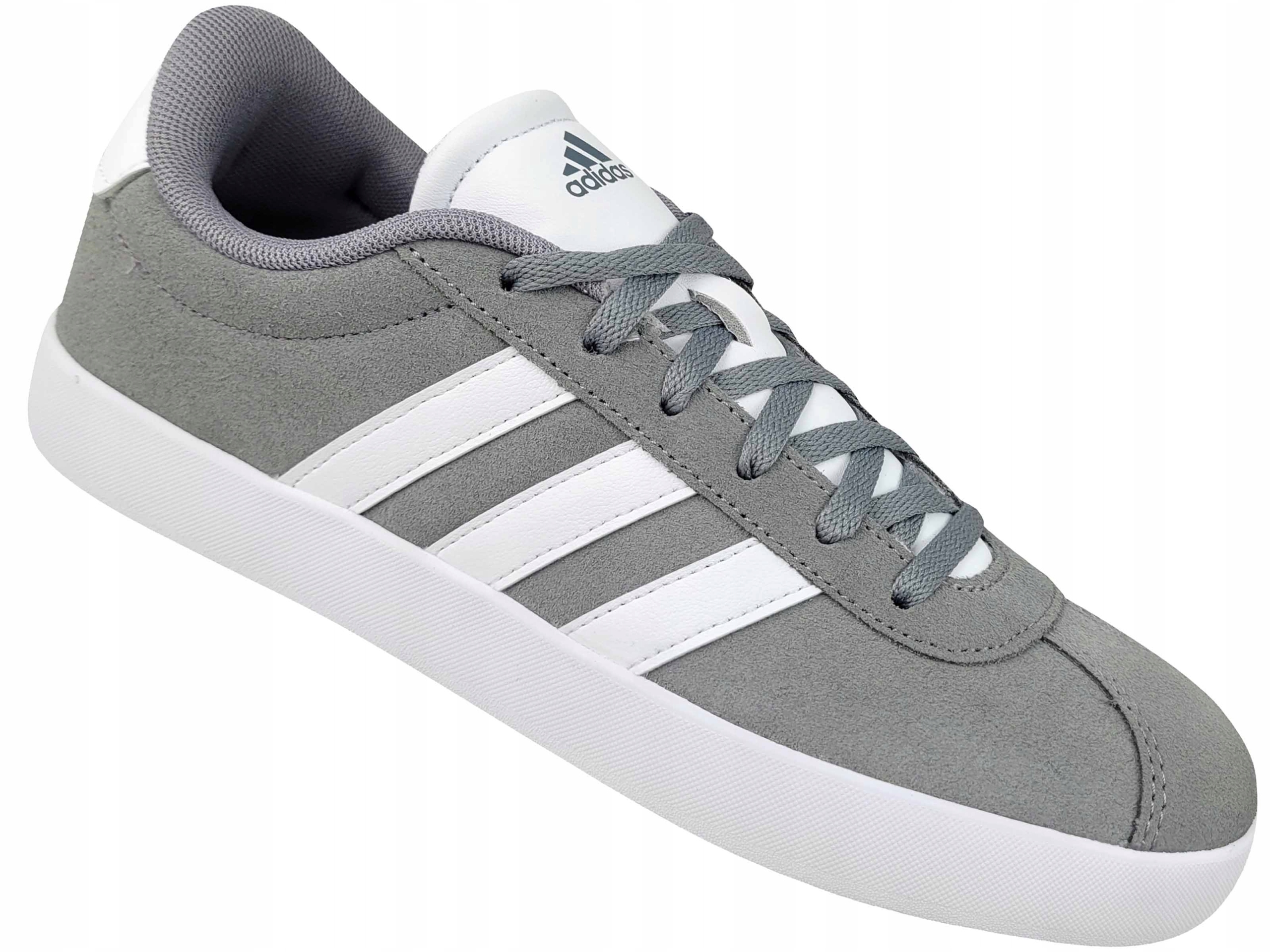 ADIDAS VL COURT 3.0 ID6314 BUTY TRAMPKI TENISÓWKI SAMBA SKÓRZANE SZARE Płeć kobieta