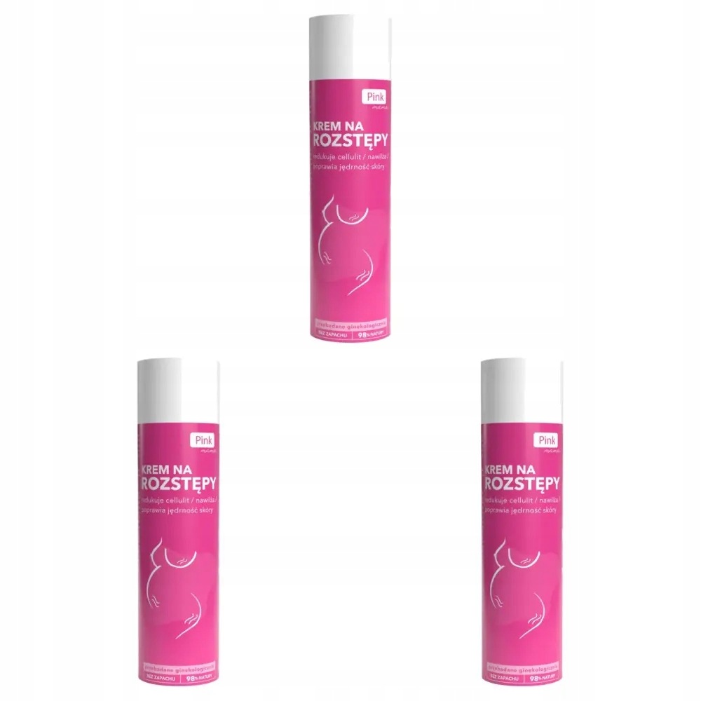 3x Pink Mama Krem na rozstępy, 200 ml