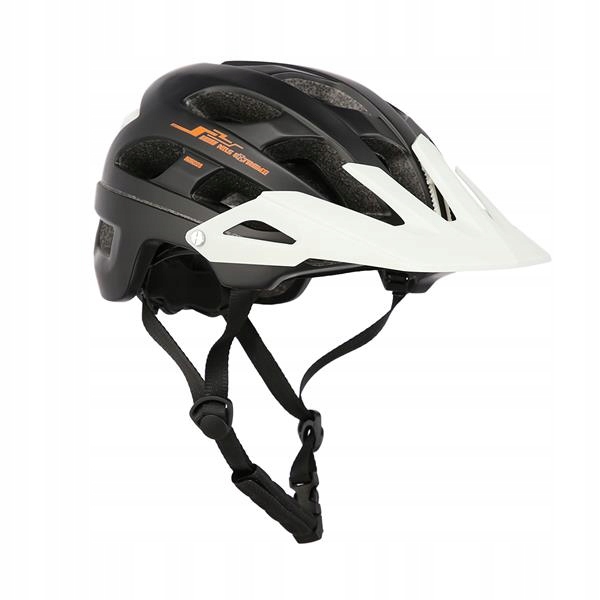Rowerowy KASK TRWAŁY CZARNY NILS r. 55-61cm