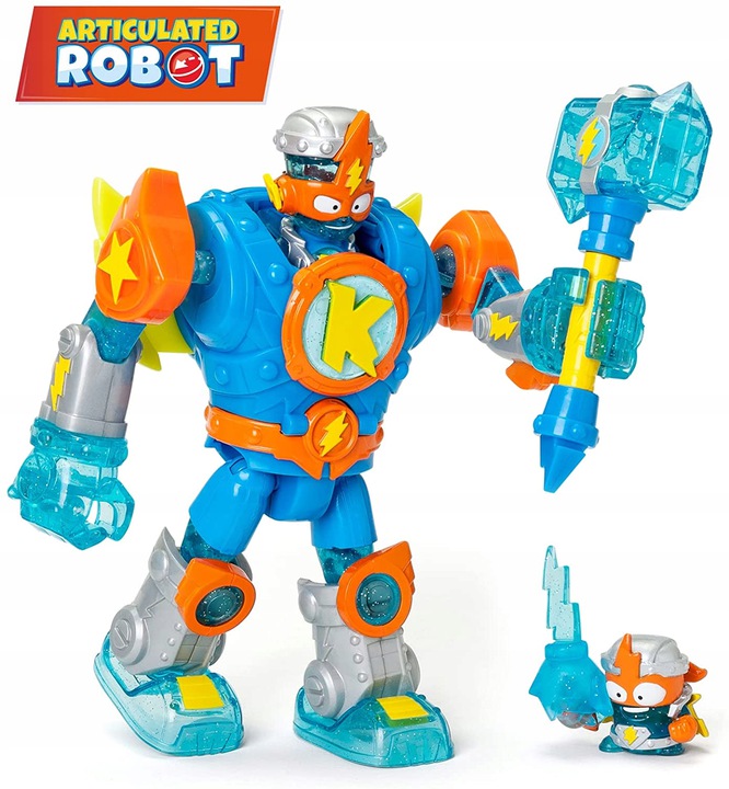 SUPER ZINGS THINGS SUPERBOT KAZOOM POWER ROBOT Marka MagicBox
