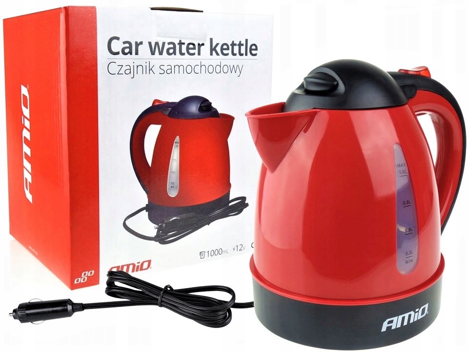 

Podróżny Czajnik Samochodowy 24V 300W 1000ML