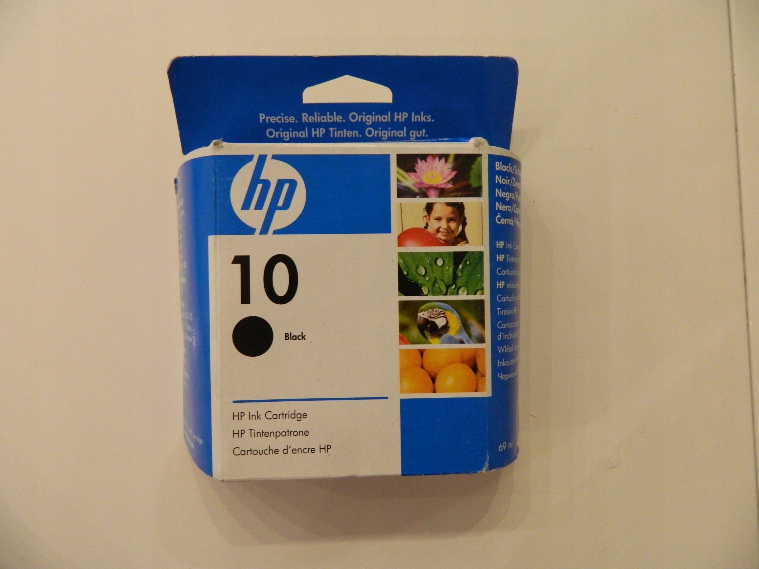 Tusz Hp 10 Black C4844A 69 ml Originál