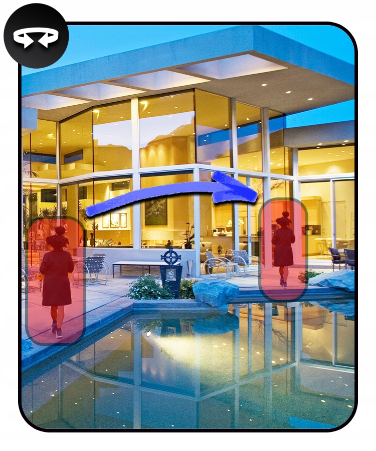 Kamery ZEWNĘTRZNE wifi do monitoringu OBROTOWE + 2x karta pamięci 128GB Technologia IP