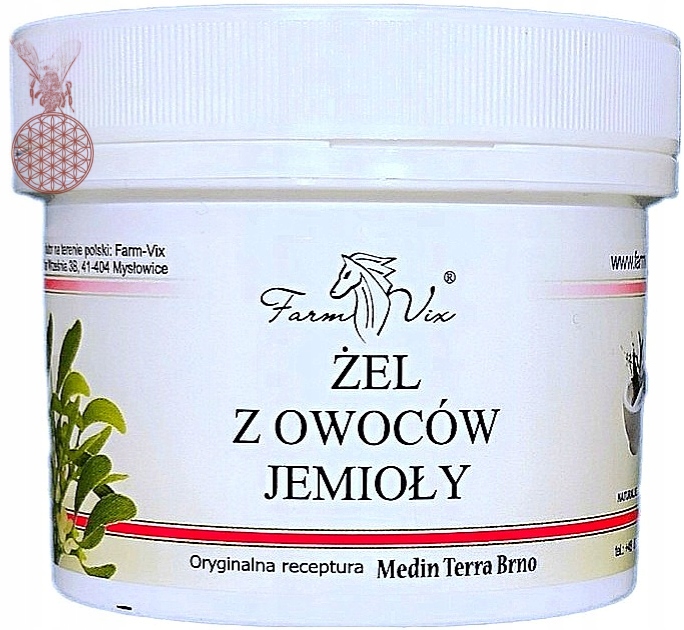 

Żel z Owoców Jemioły 150ml Odciski i Przebarwienia