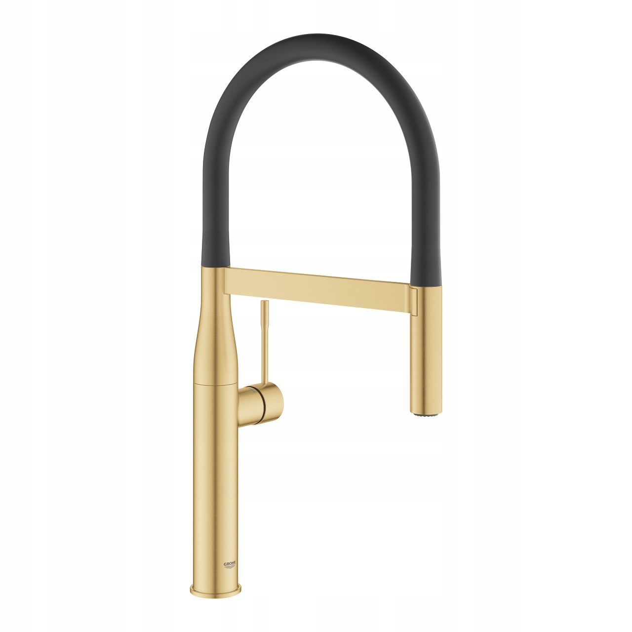 Kuchyňská stojací baterie Grohe Essence černozlatá