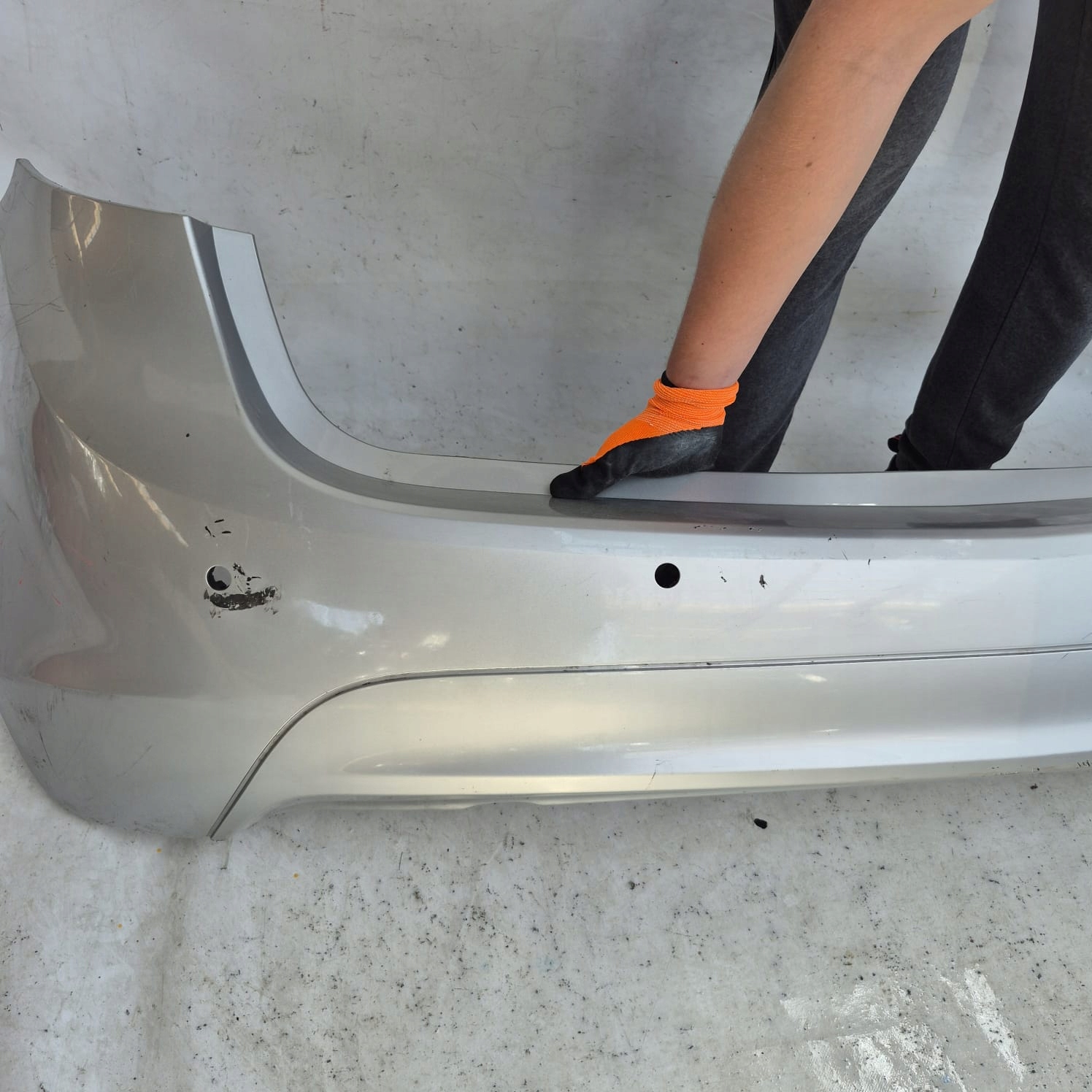 OPEL MERIVA B 10-> bumper rear part rear PDC