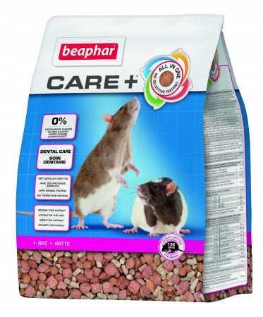 Levně Beaphar Care+ Rat 1,5 kg – krmivo pro potkany