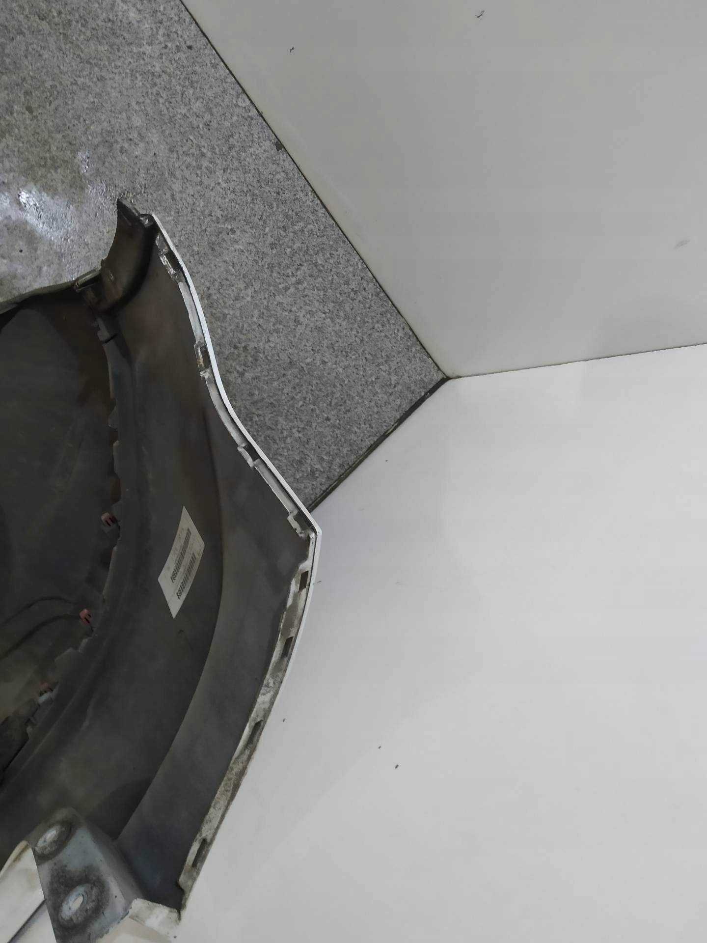 bumper rear part PDC BIALY complete VW Volkswagen Tiguan and