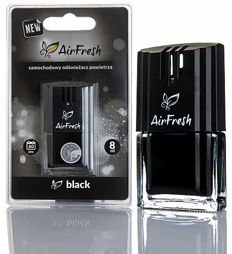 

Zapach Samochodowy Airfresh, Black, 8ML