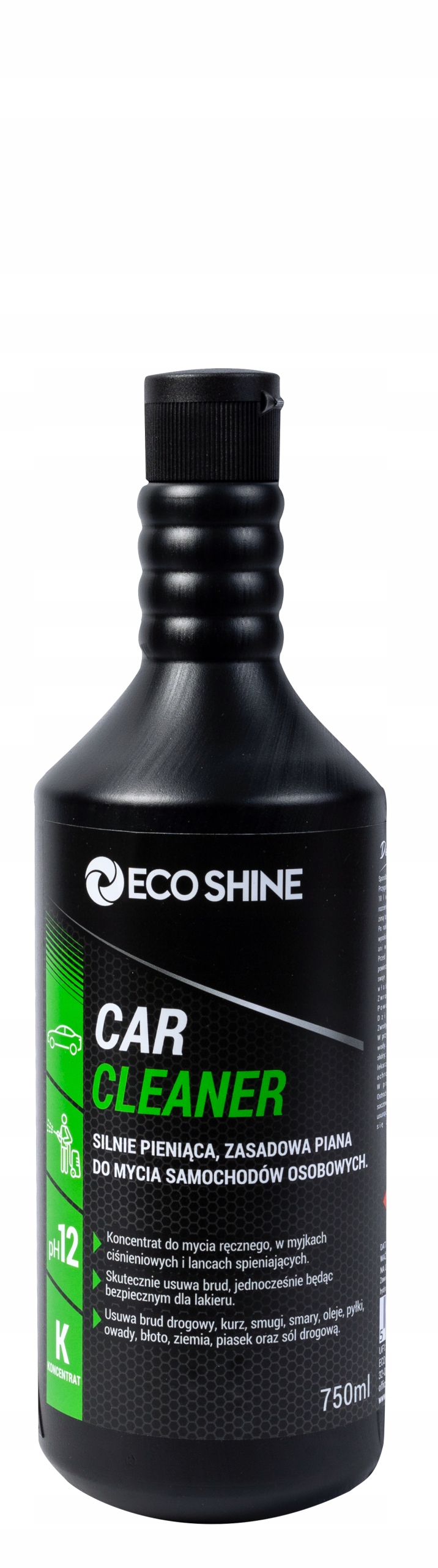 Eco Shine Car Cleaner 0,75L Silnie pieniąca piana do samochodów