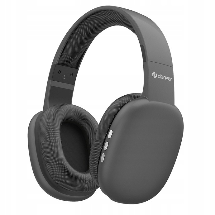 Słuchawki nauszne Bluetooth Denver BTH-252MK2 z mikrofonem czarne