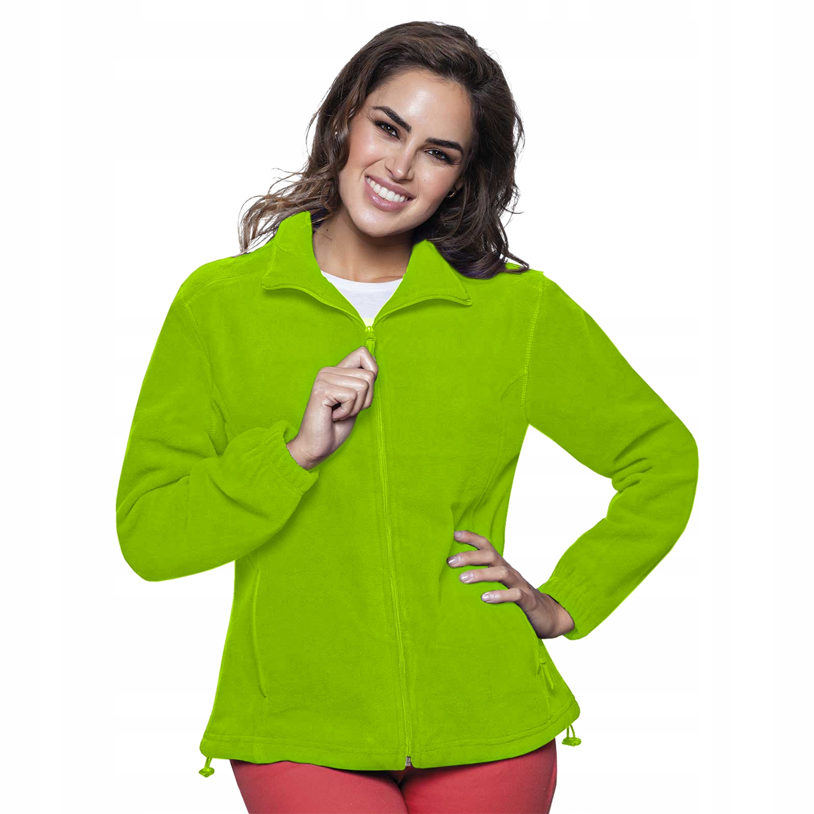 

Bluza robocza Kurtka Polar Fleece limonkowy S