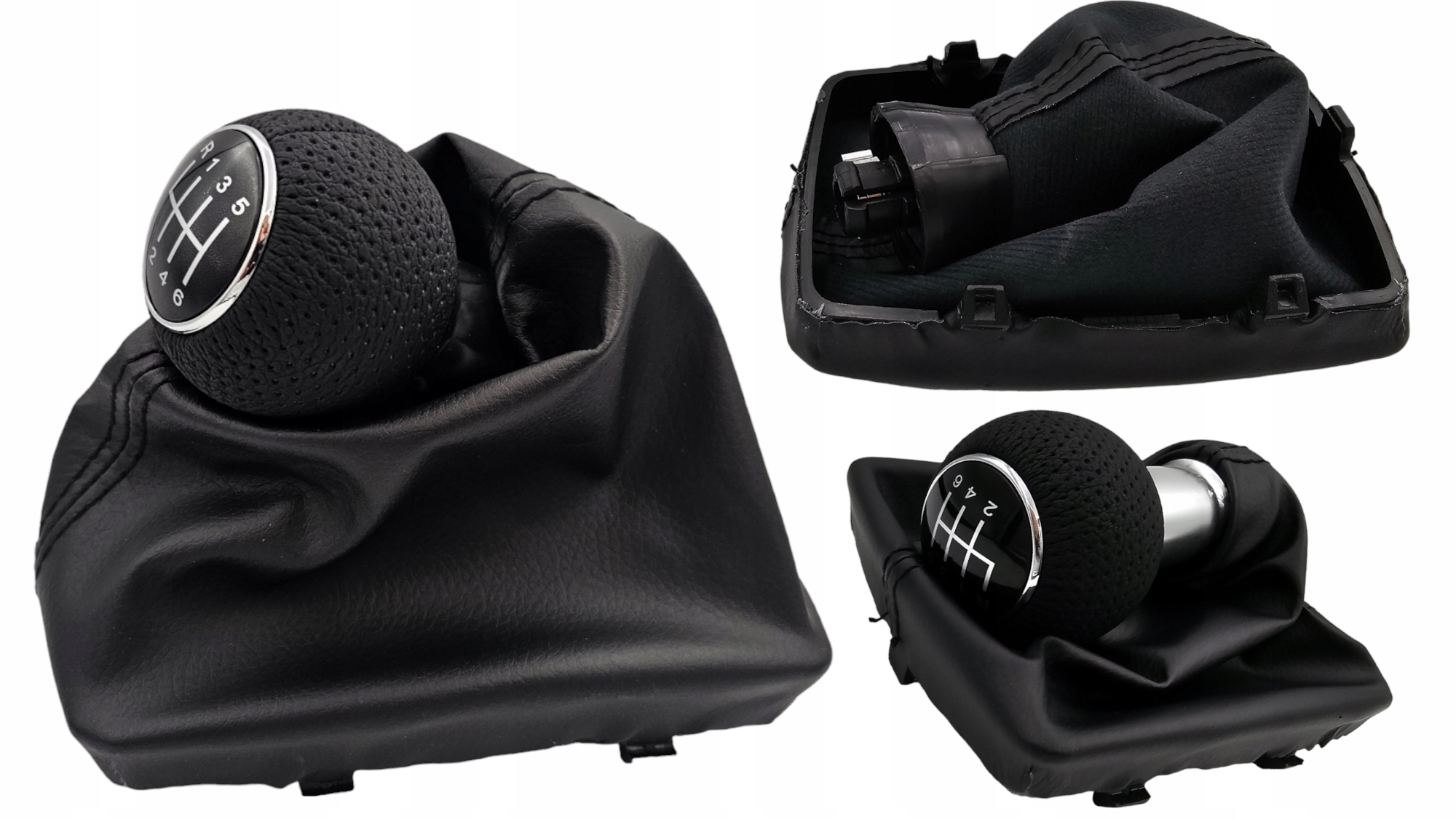 Rukojeť Řadící Páky Měchů Audi A4 B6 B7 2000-2008 6 Rychlostních Stupňů