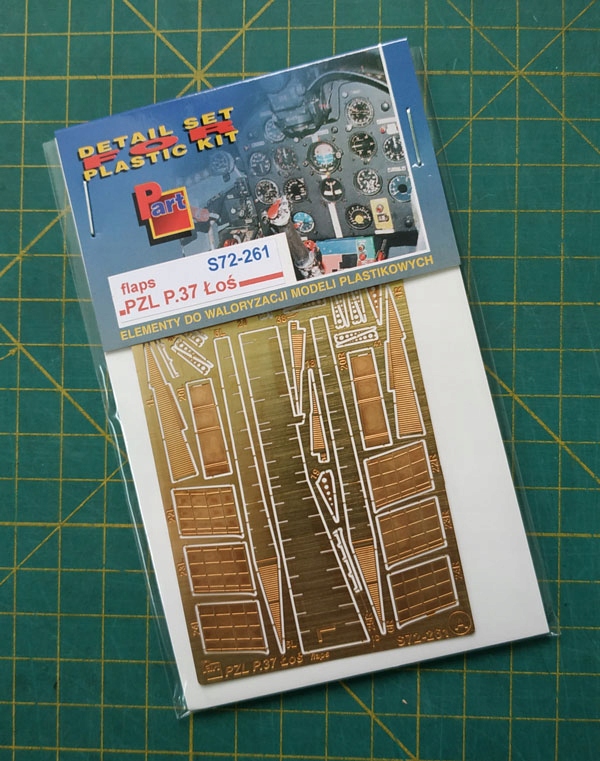 Part S72-261 1/72 Pzl P.37 Los klapky (ibg)