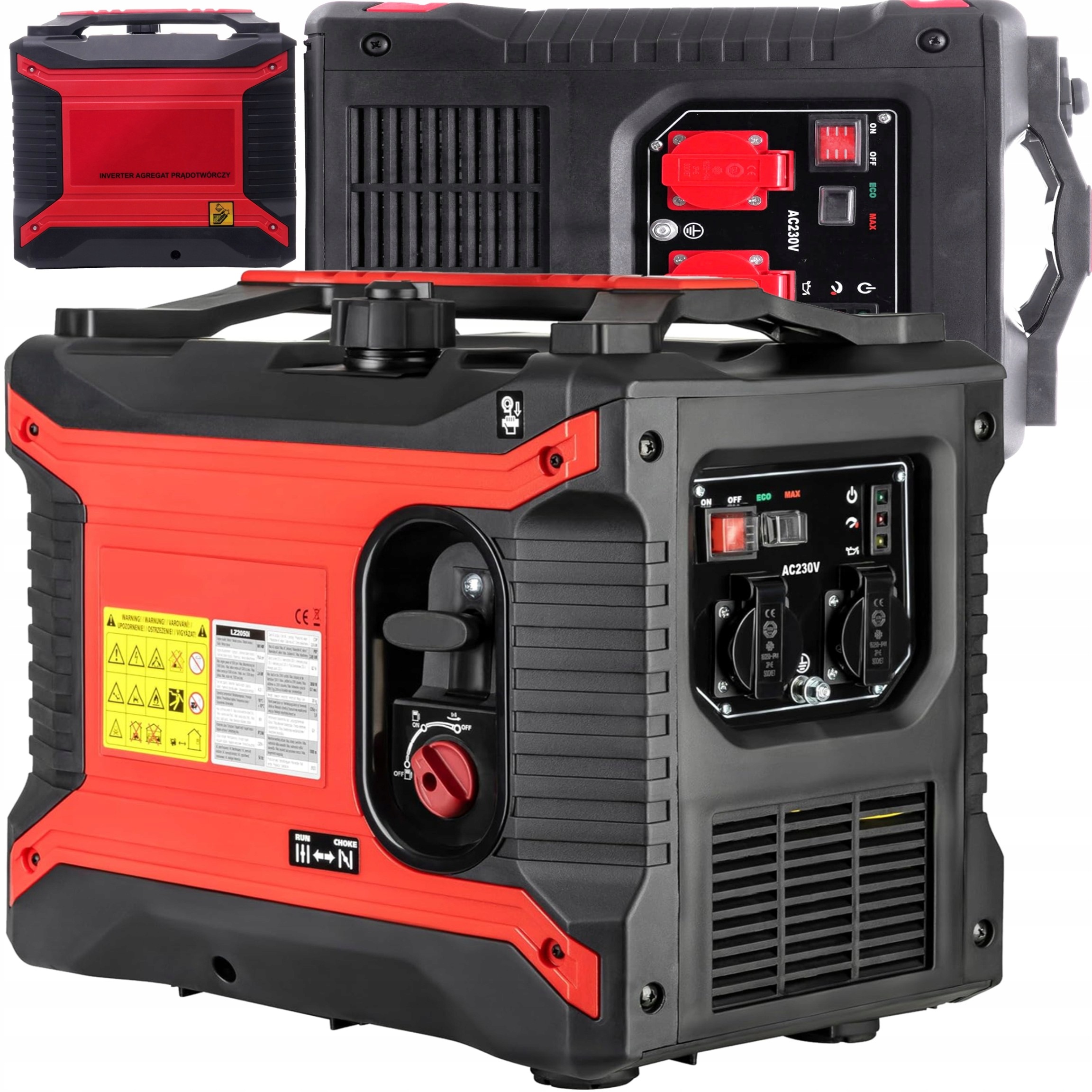 Invertorový Generátor Přenosný 2500W Avr Benzín